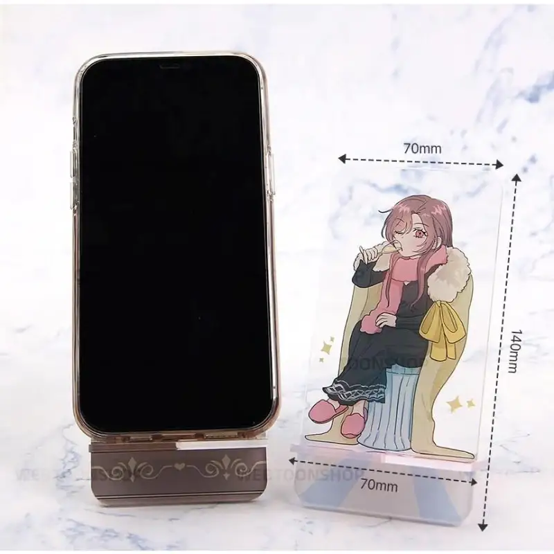 The Northern Duke Needs a Warm Hug - Acrylic Phone Holder - Image 7