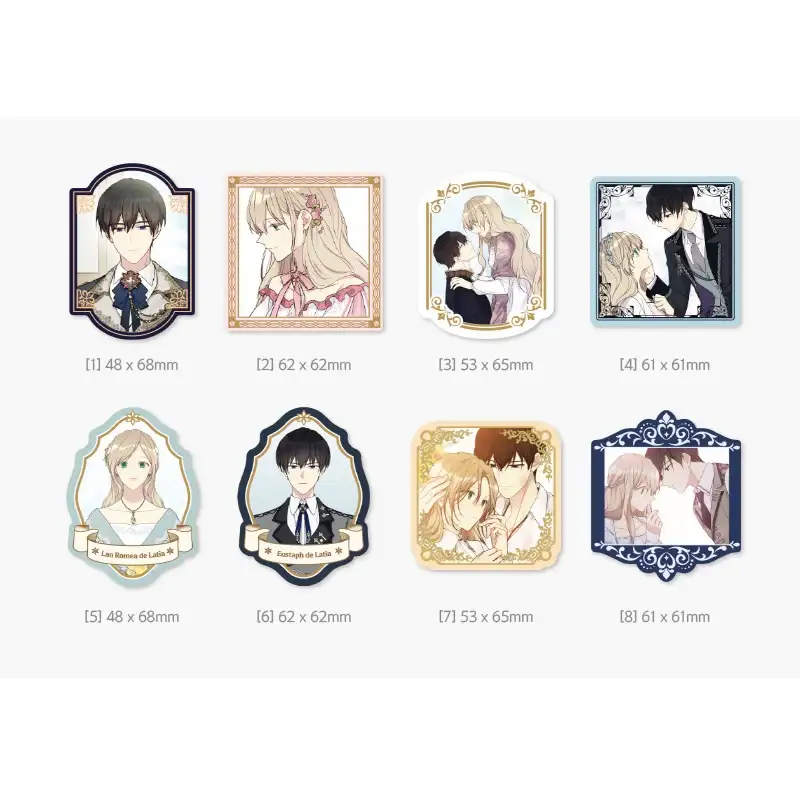 The Viridescent Tiara - Removable Sticker Set - Image 2