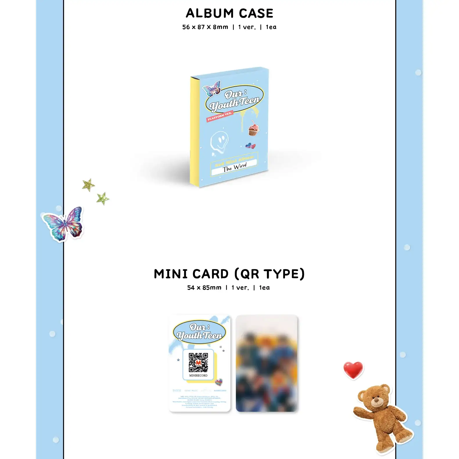 The Wind - Our: Youthteen : 2nd Mini Album (Platform Version) - Image 2