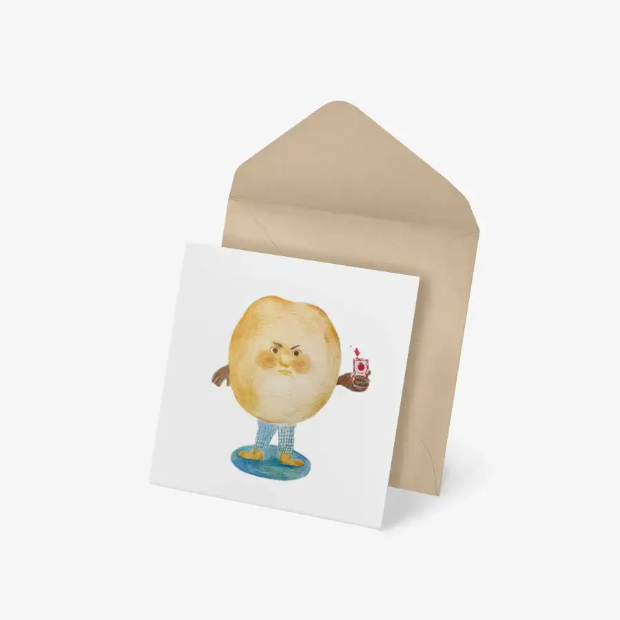 Thekong - Ptt Mini Square Folding Card