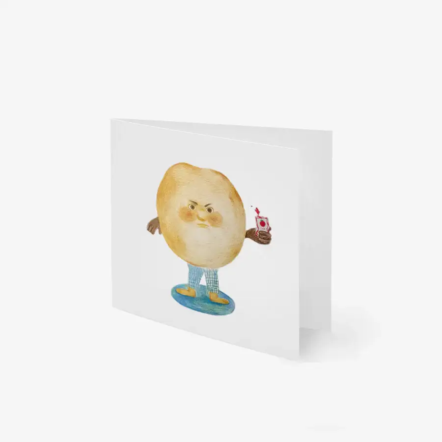 Thekong - Ptt Mini Square Folding Card - Image 3