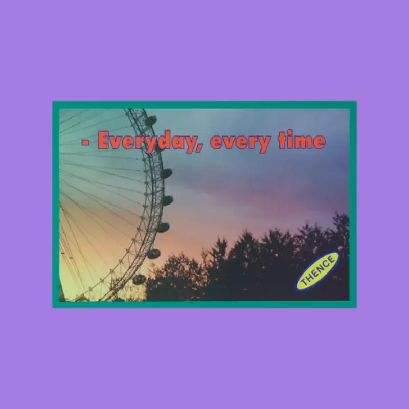 THENCE - Postcard - Image 2