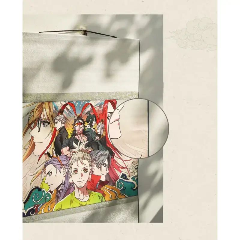 Three Kingdoms Talk - Premium Silk Scroll - Image 3