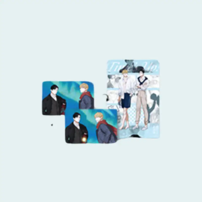 Time's Up x Second Echo - Lenticular + PET Bookmark Postcard Set - Image 2