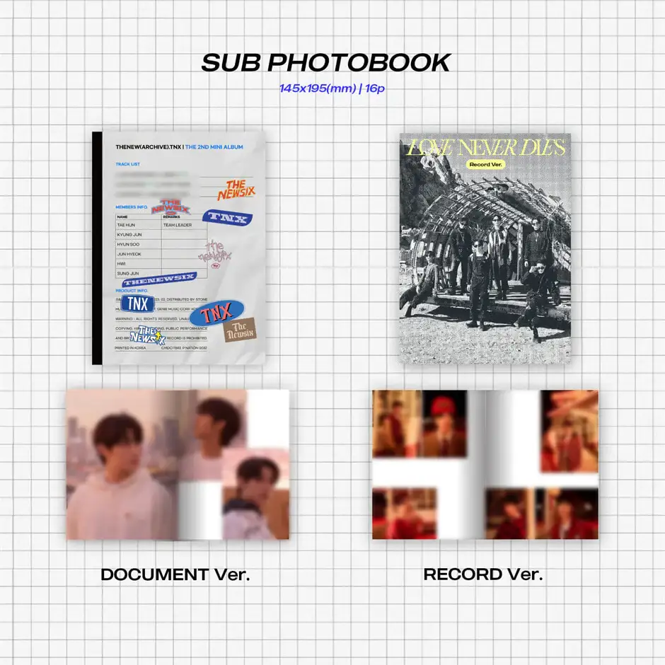 TNX - LOVE NEVER DIES : Mini Album Vol. 2 - Image 4