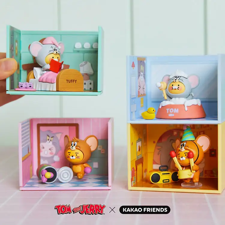 Tom and Jerry x Kakao Friends - Decorative Doll Figure - Image 2