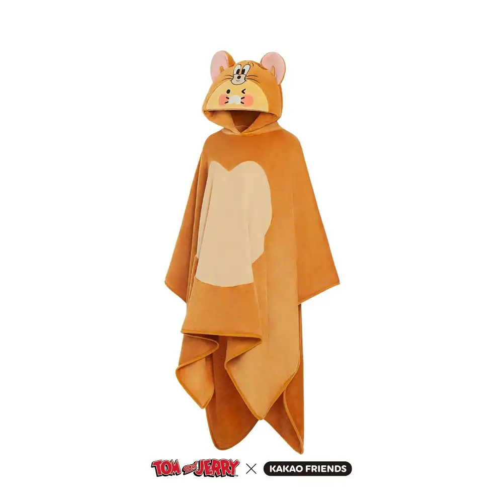 Tom & Jerry x Kakao Friends - Jerry Costume Choonsik Blanket - Image 8