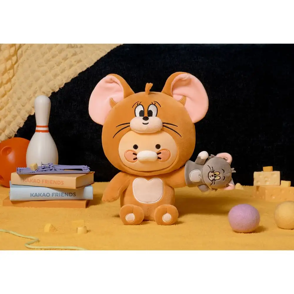 Tom & Jerry x Kakao Friends - Jerry Costume Choonsik Plush Doll - Image 4
