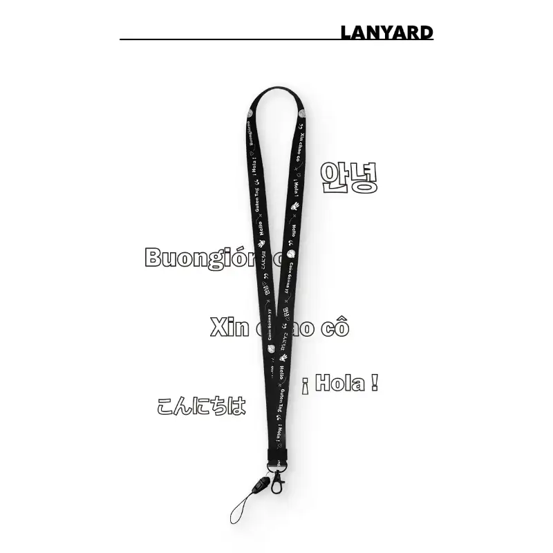 TREASURE - HELLO - Slide Photo Frame + Lanyard Set - Image 4