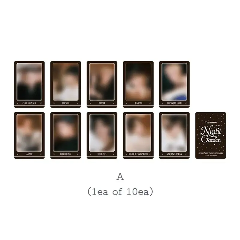 TREASURE - NIGHT GARDEN - Trading Photo Card - Image 3