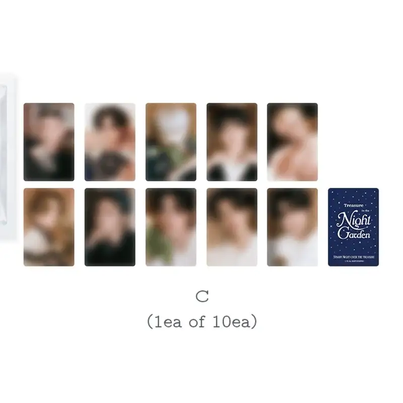 TREASURE - NIGHT GARDEN - Trading Photo Card - Image 5