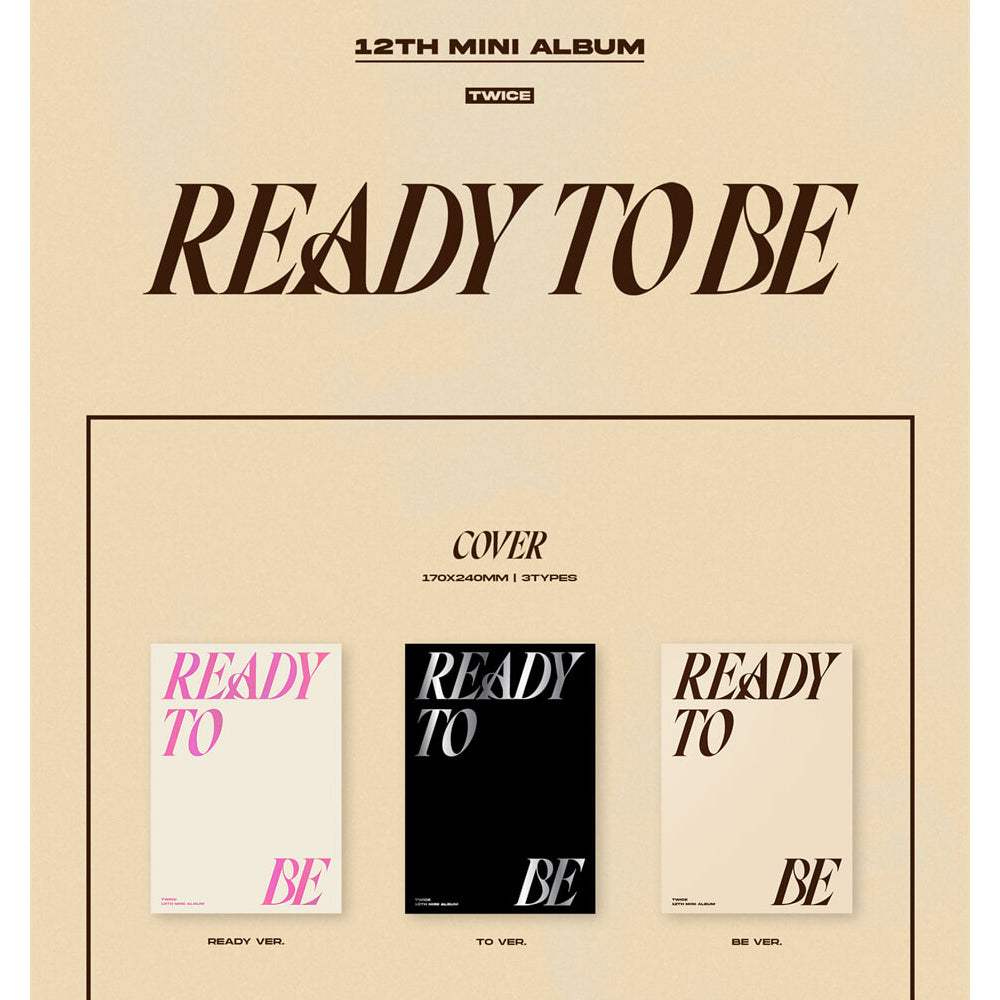 TWICE - READY TO BE : 12th Mini Album - Image 2