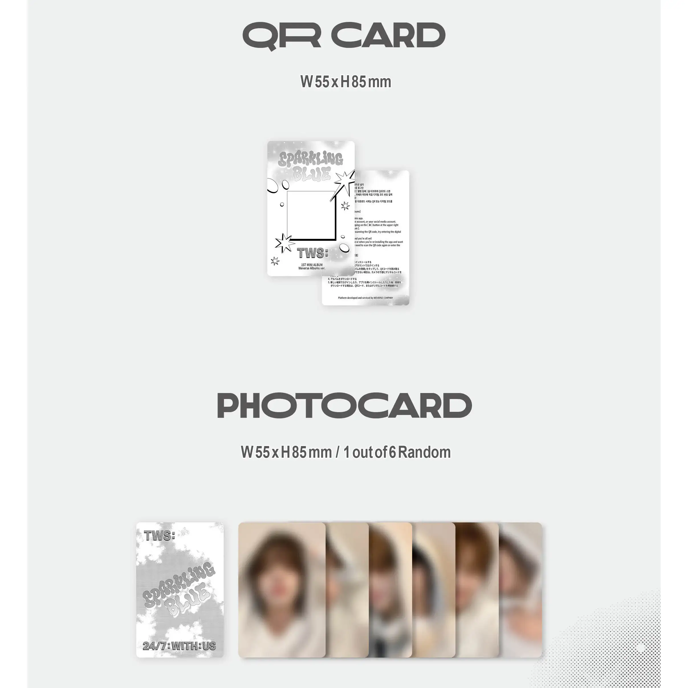 TWS - Sparkling Blue : 1st Mini Album (Weverse Album) - Image 6