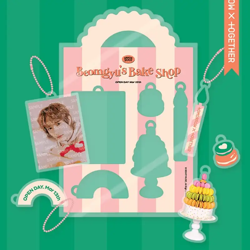 TXT - Beomgyu - Acrylic Keyring Set - Image 3