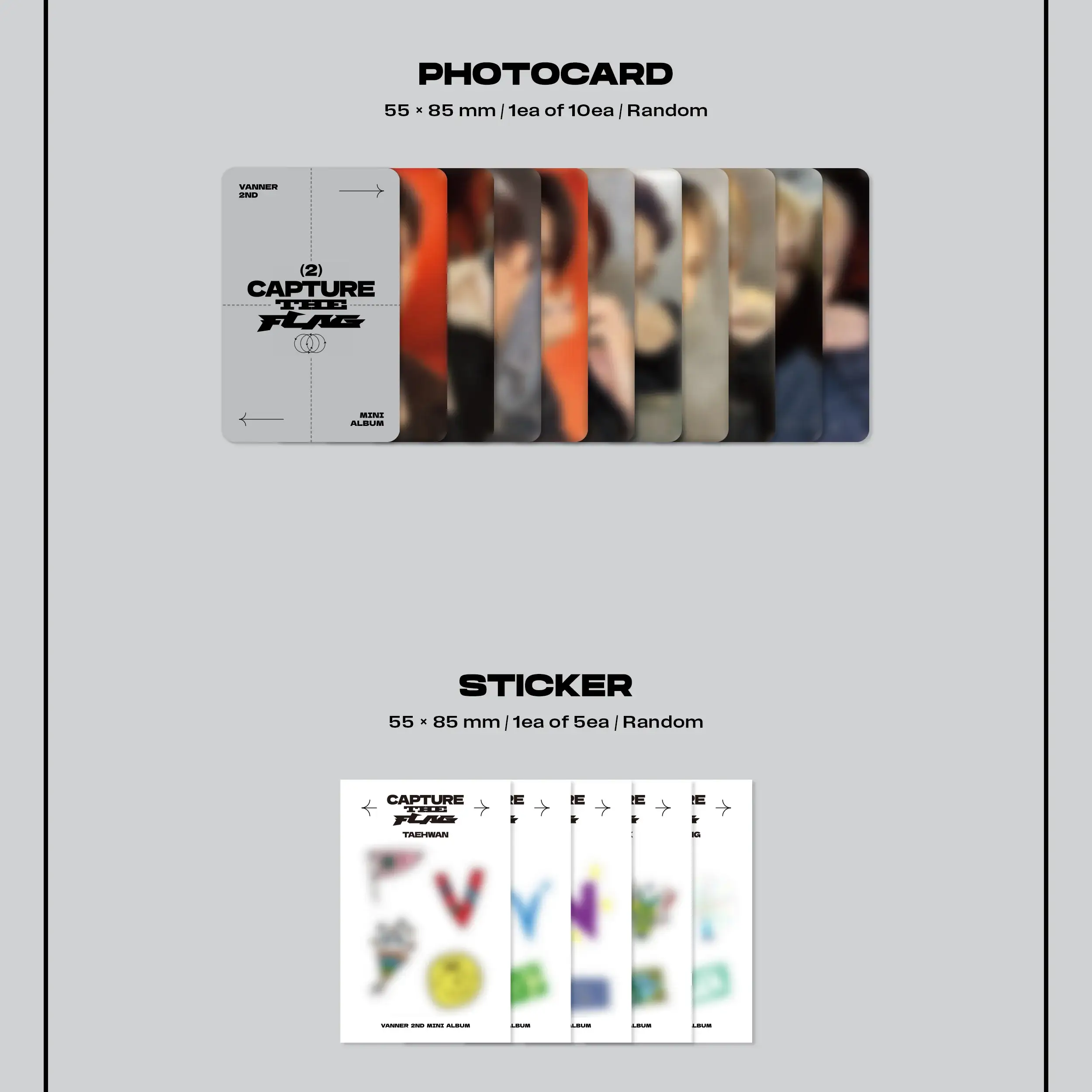 VANNER - Capture the Flag : 2nd Mini Album (PLVE version) - Image 3