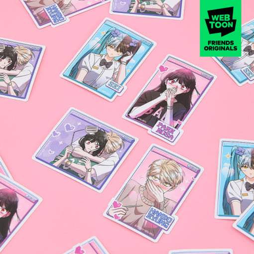 Villain With a Crush - Sticker Pack - Image 2