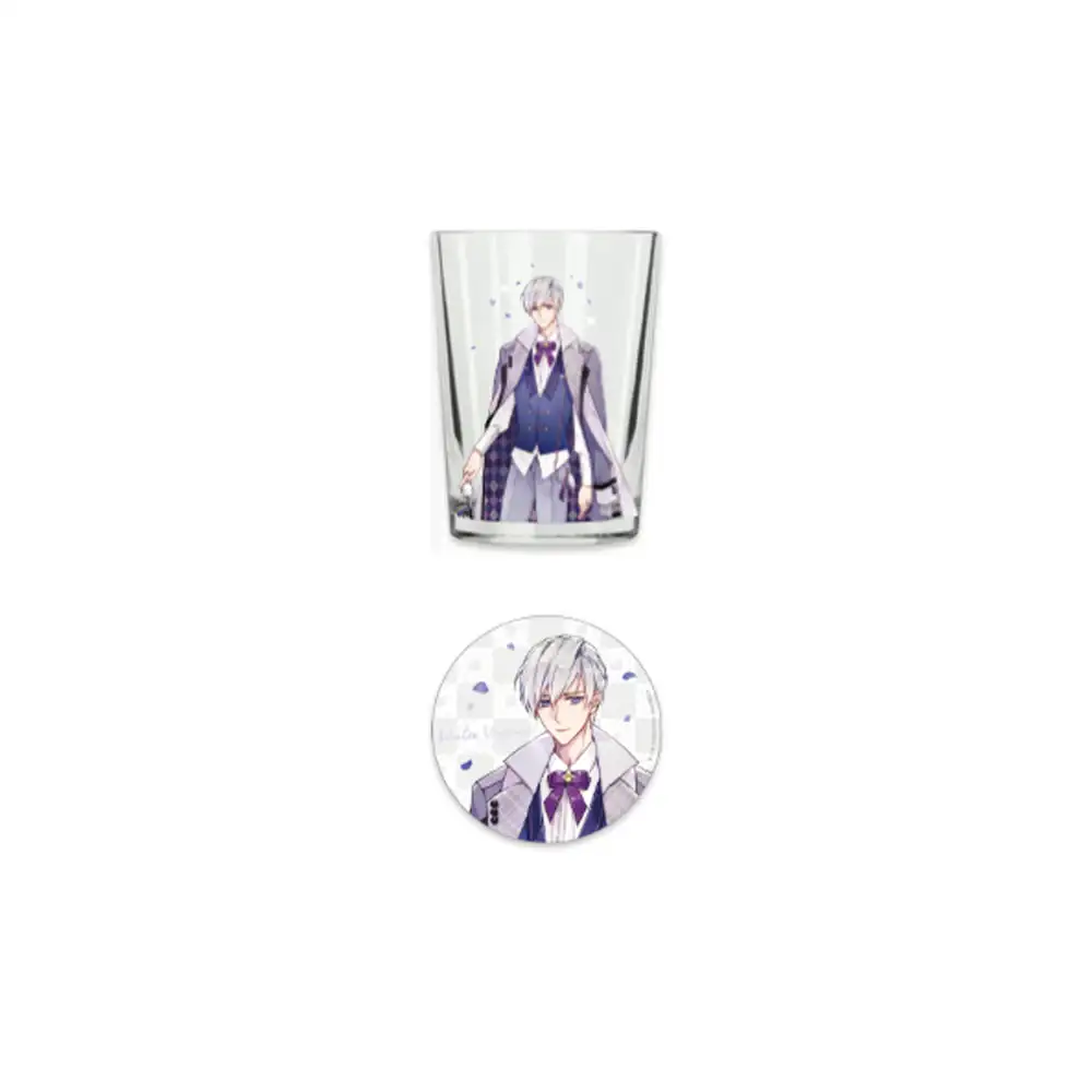 Villains Are Destined to Die Popup Store - Glass Cup & Coaster Set - Image 4