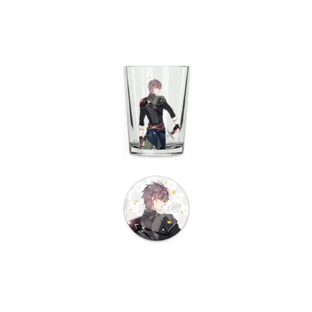 Villains Are Destined to Die Popup Store - Glass Cup & Coaster Set - Image 5
