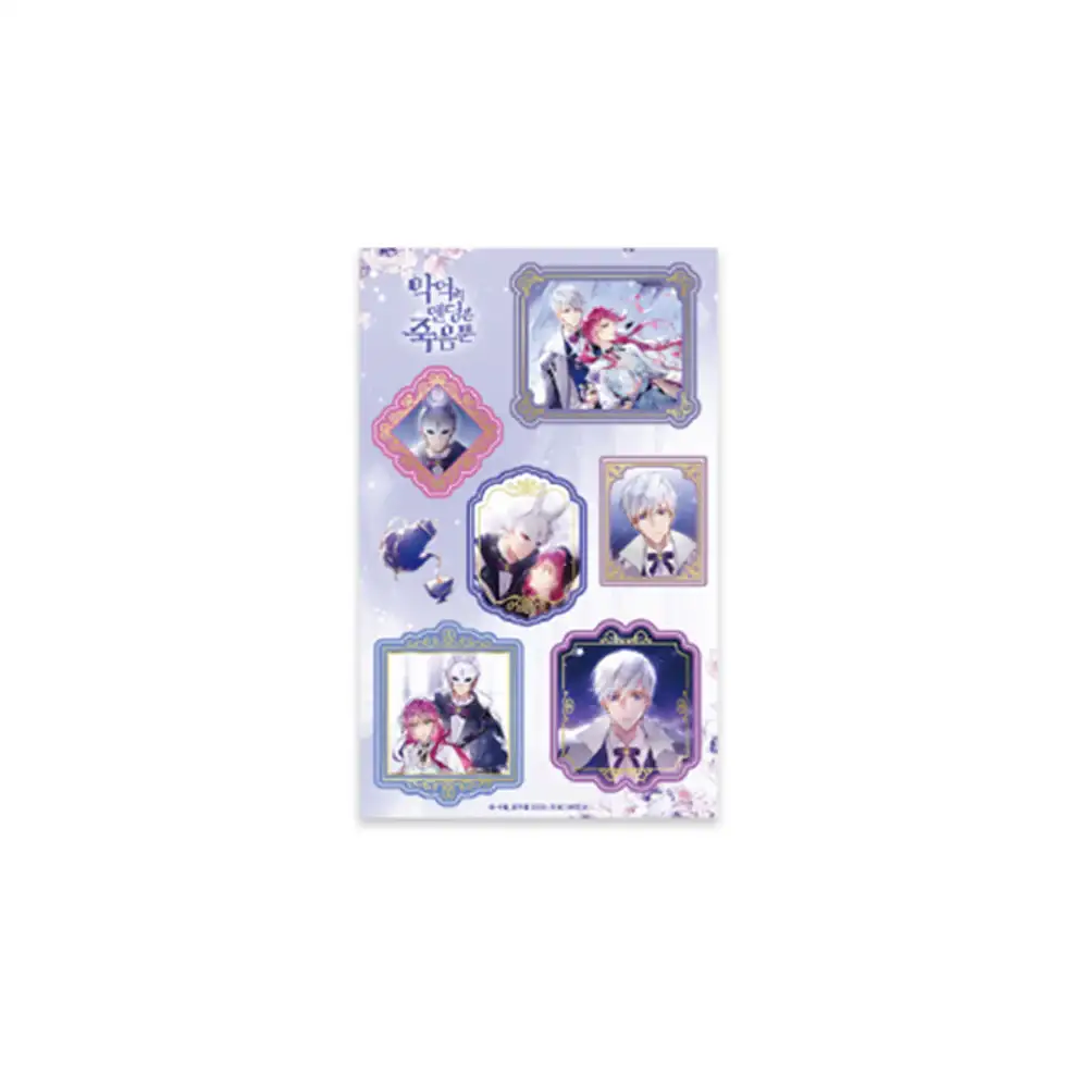 Villains Are Destined to Die Popup Store - Seal Sticker - Image 2