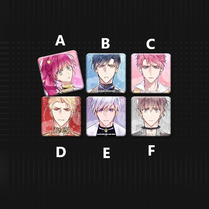 Villains Are Destined to Die x FANTAZIT - Square Can Badge - Image 2