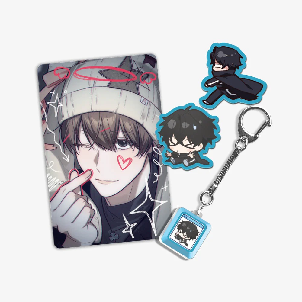 Virtual Strangers - Keycap Keyring Set - Image 2