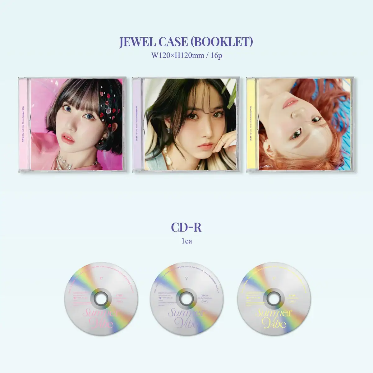 VIVIZ - Summer Vibe : 2nd Mini Album (Jewel Case) - Image 2