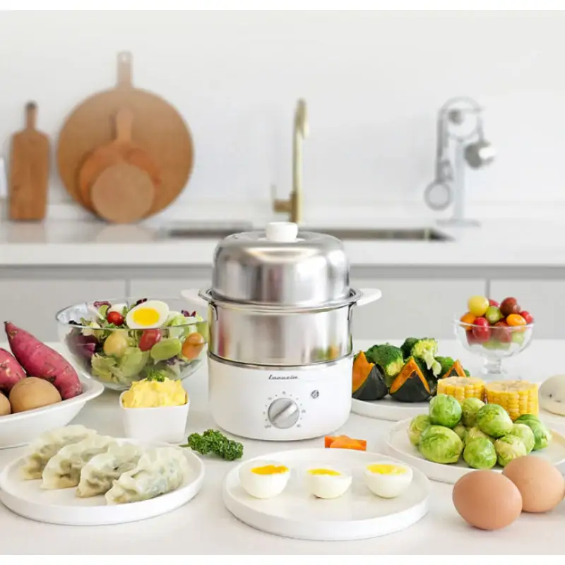 Wadiz x LACUZIN - Full Stainless Steel Food Steam Cooker - Image 3