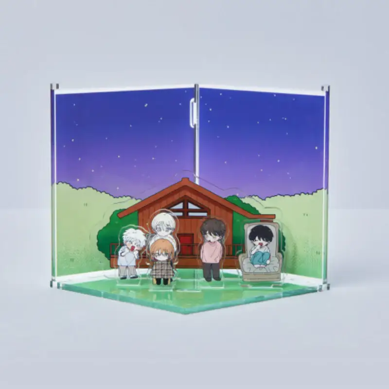 Webtoon Friends - Acrylic Room Diorama - Image 14