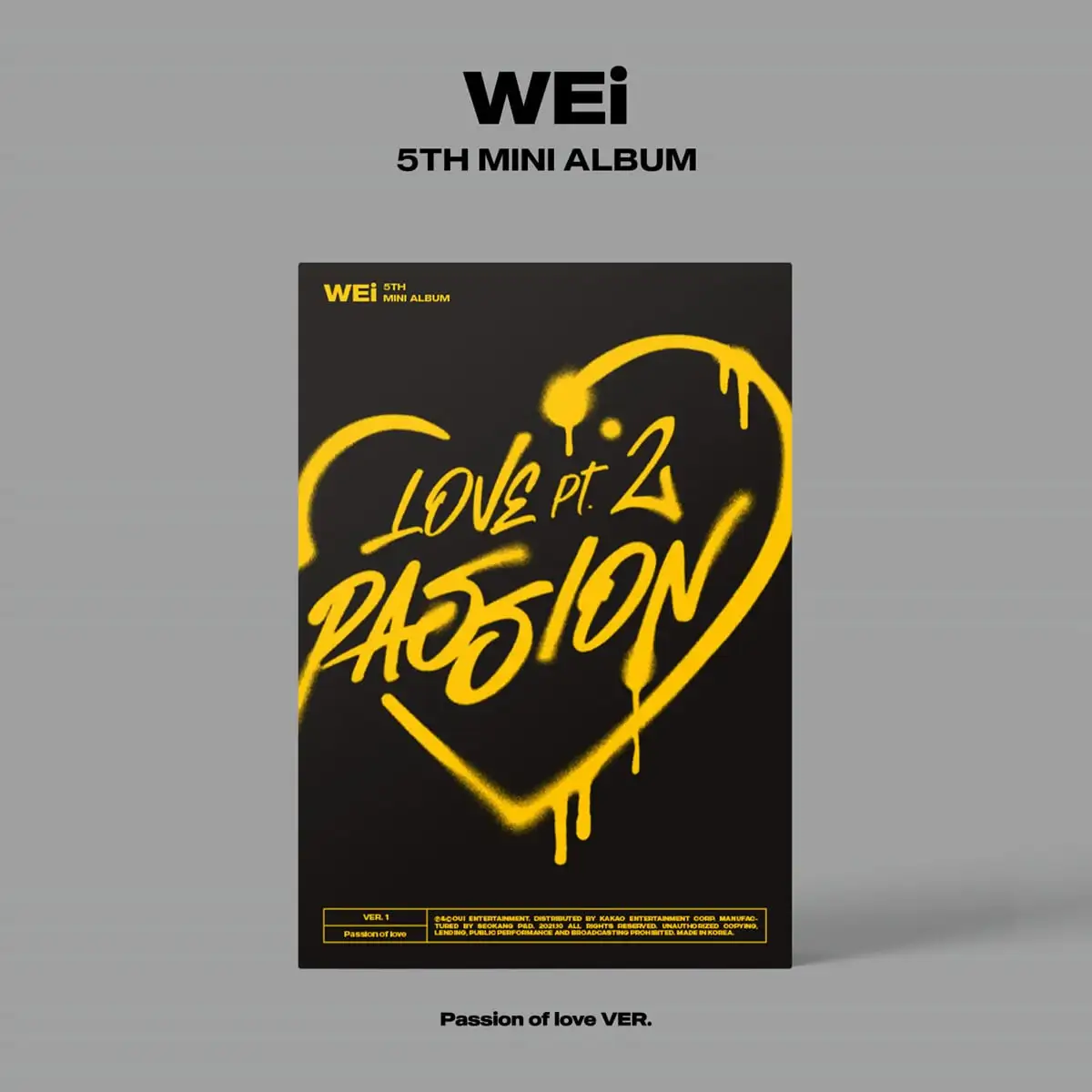 WEi - Love Pt. 2 Passion : 5th Mini Album - Image 11