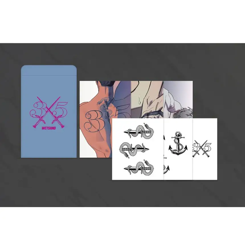 Wet Sand - Tattoo Sticker Set Ver. 2 - Image 2
