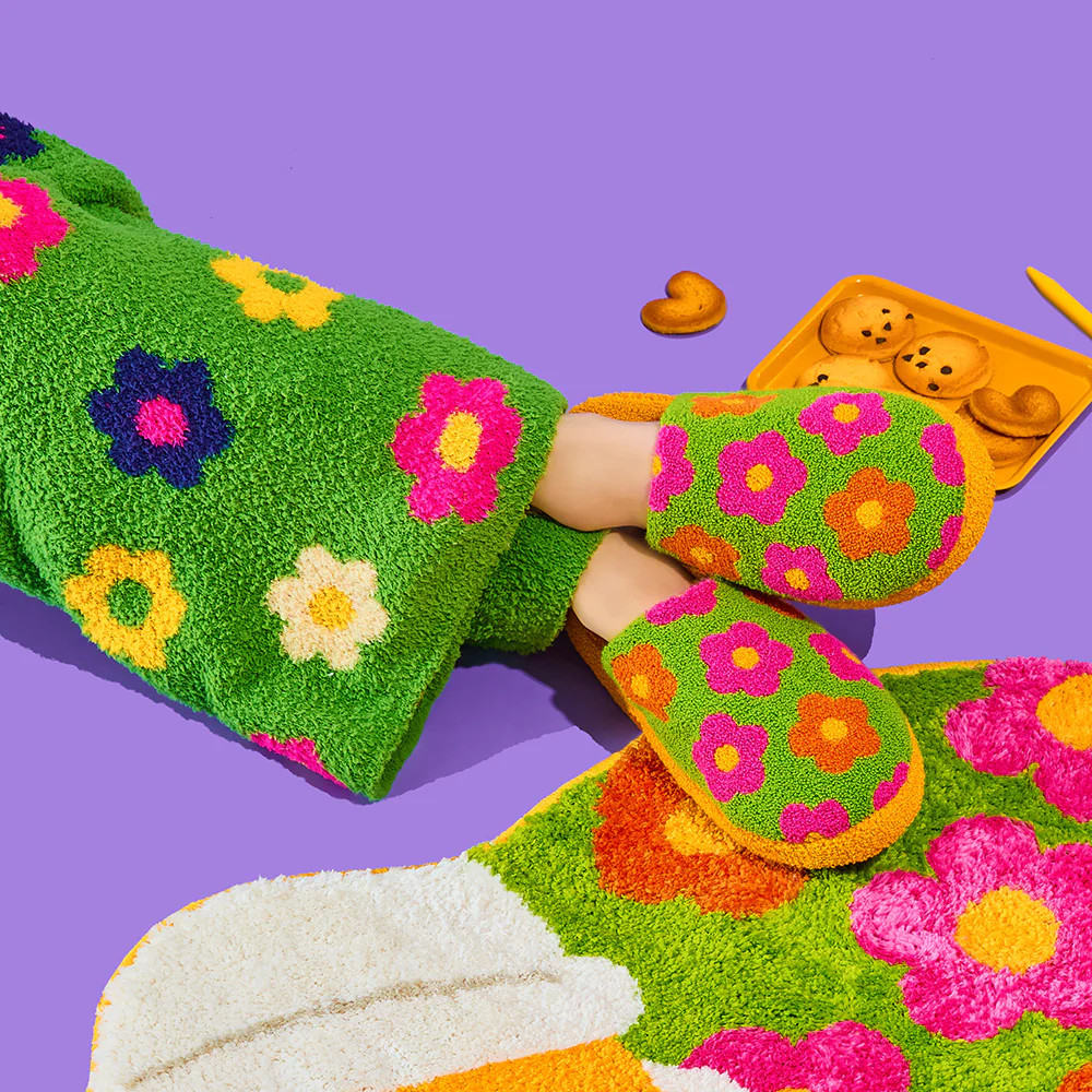 Wiggle Wiggle - Calming Turtle Terry Home Slippers - Image 2