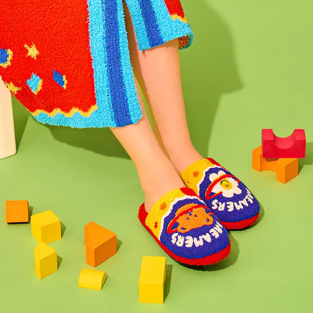 Wiggle Wiggle - Dreamers Terry Home Slippers (Kids) - Image 3