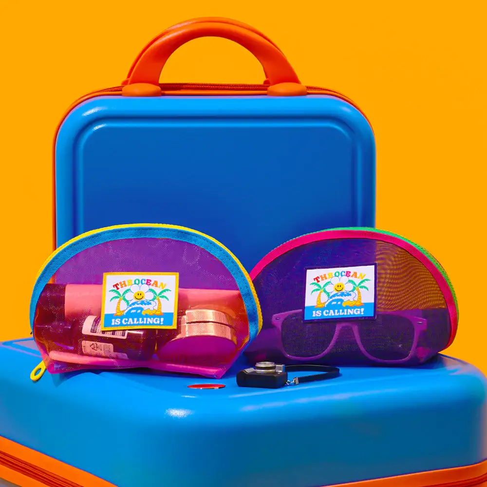 Wiggle Wiggle - Half Mesh Pouch - Image 2