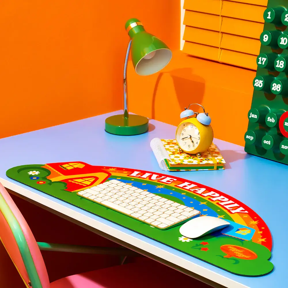 Wiggle Wiggle - Spring Garden Desk Pad - Image 3