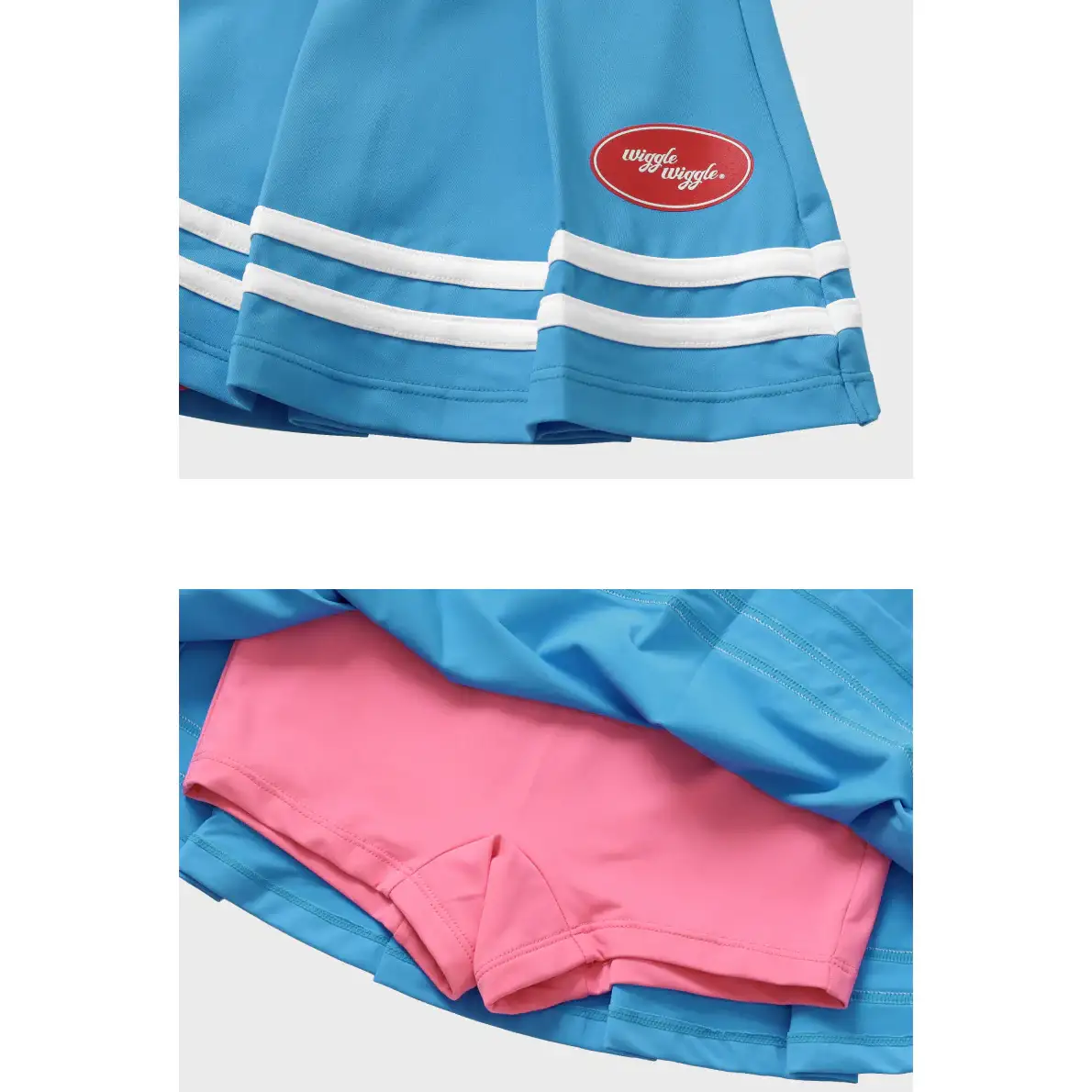 Wiggle Wiggle x Childy - Water Flare Skirt Leggings - Image 4