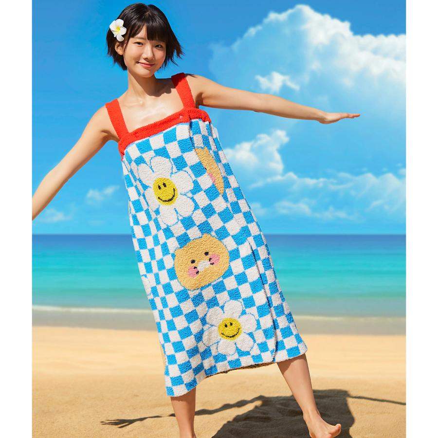 Wiggle Wiggle x Kakao Friends - Choonsik Bath Wrap Towel - Image 4