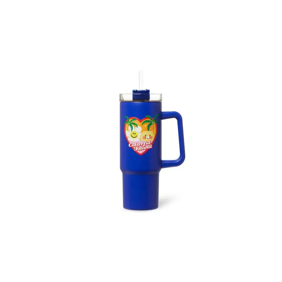 Wiggle Wiggle x Kakao Friends - Choonsik Colorful Island Tumbler - Image 9