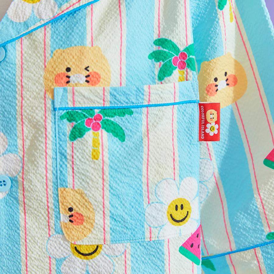 Wiggle Wiggle x Kakao Friends - Choonsik Cooling Pajamas Set - Image 4