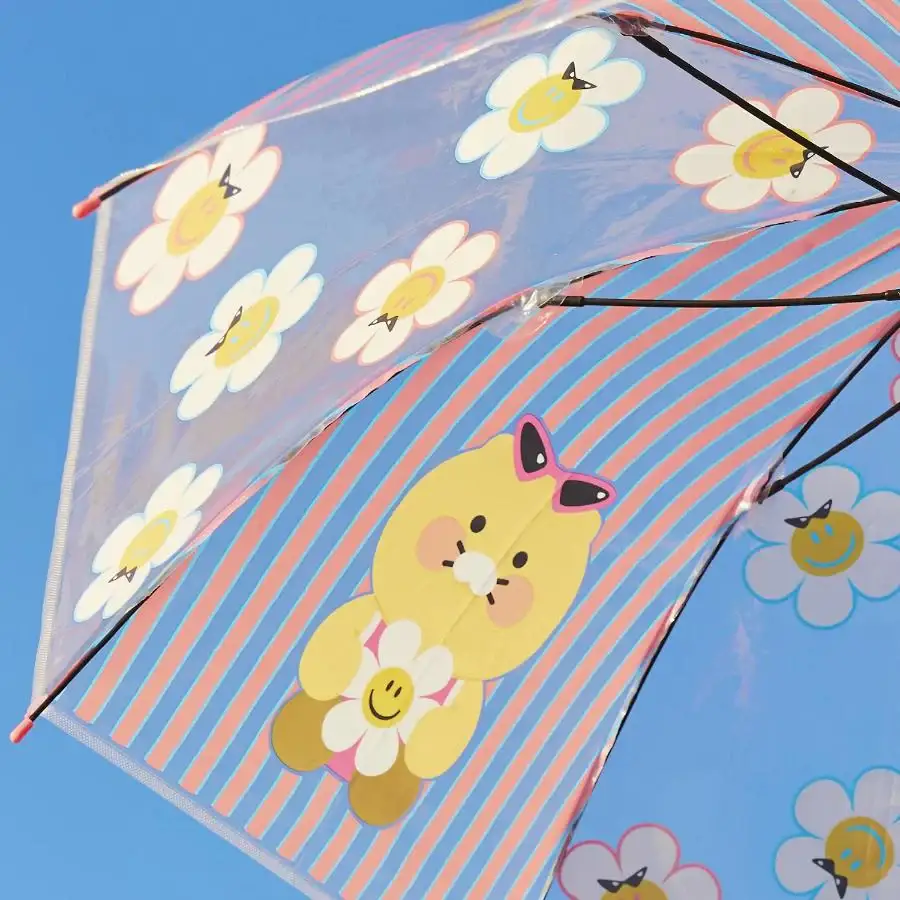 Wiggle Wiggle x Kakao Friends - Choonsik Transparent Umbrella - Image 3
