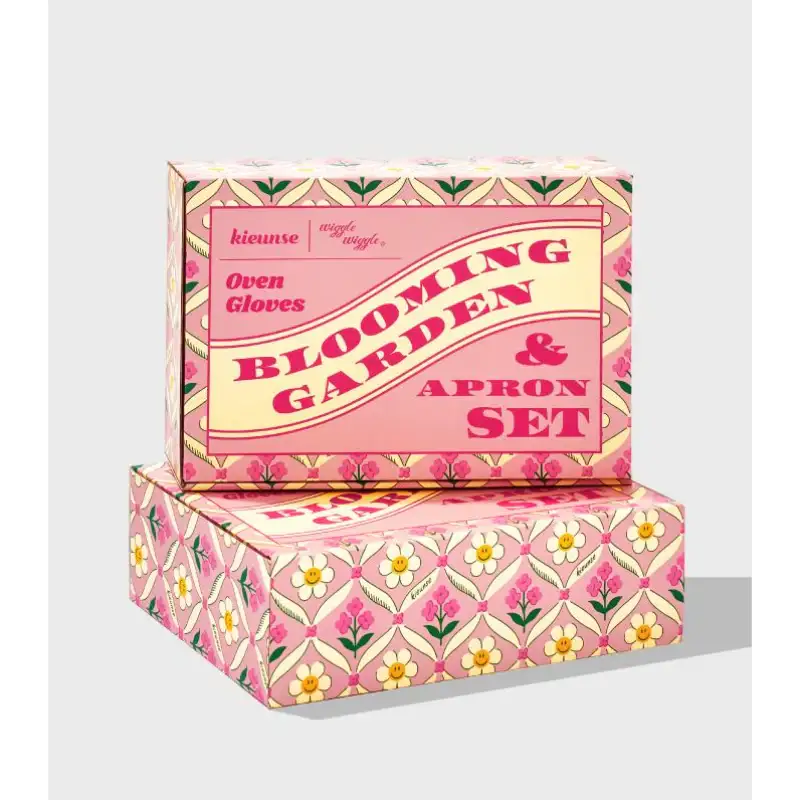 Wiggle Wiggle X Kieunse - Oven Gloves & Short Apron Set - Image 6