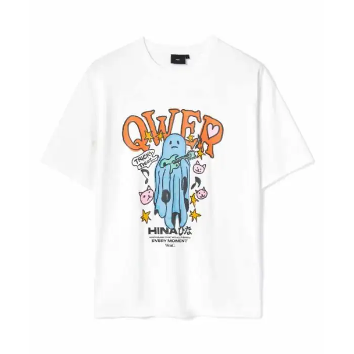 WMC x QWER Hina - Ghost Short Sleeve T-Shirt - Image 5