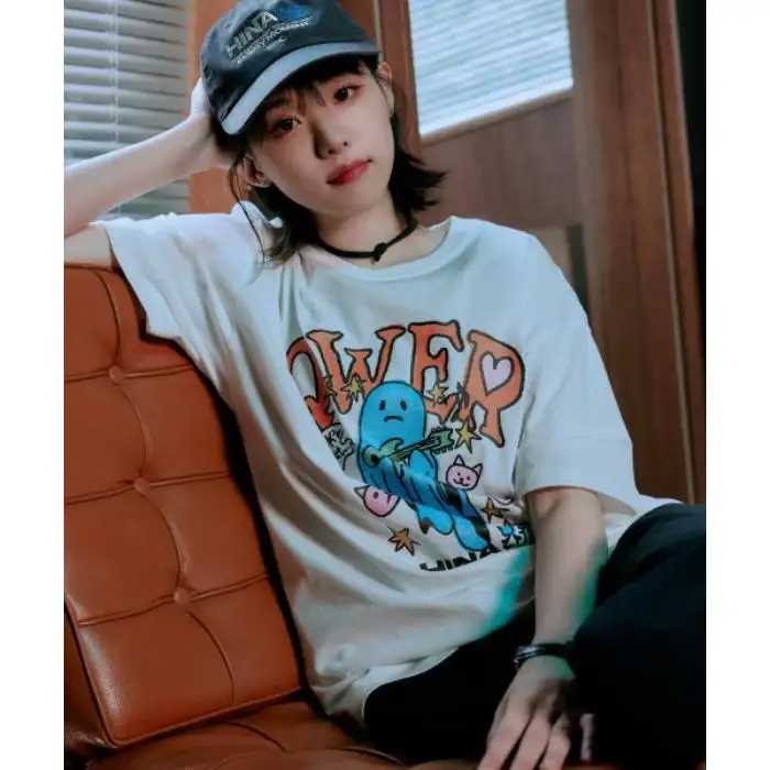 WMC x QWER Hina - Ghost Short Sleeve T-Shirt - Image 8
