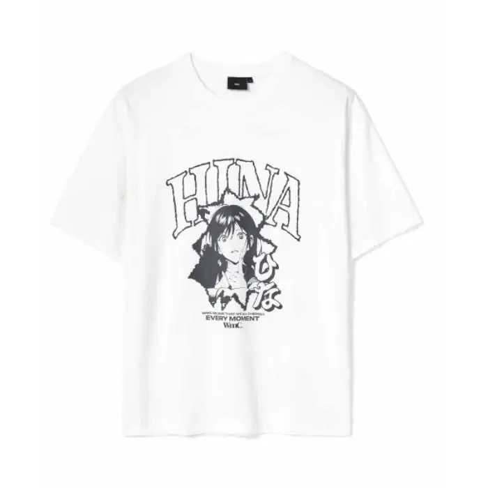 WMC x QWER Hina - Hina Arch Short Sleeve T-Shirt - Image 8