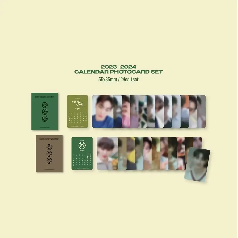 WONHO - Travel In 2023 / Vacation In 2024 : 2023 & 2024 Season's Greetings - Image 12