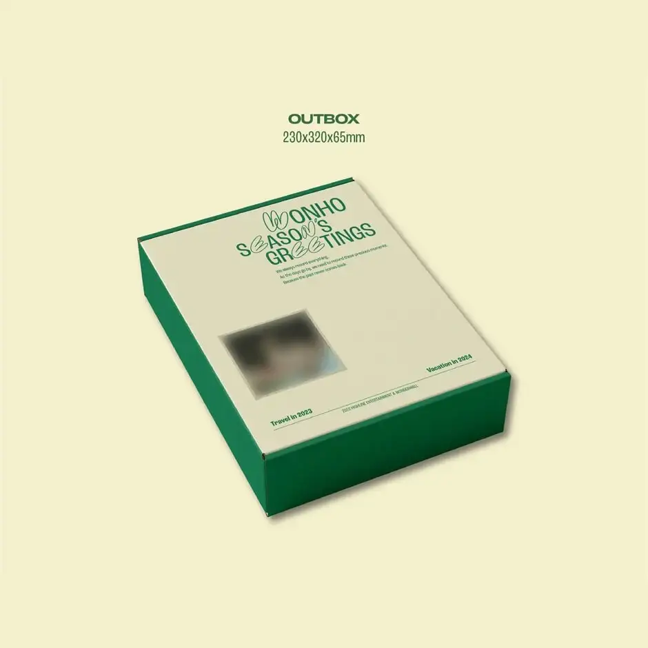 WONHO - Travel In 2023 / Vacation In 2024 : 2023 & 2024 Season's Greetings - Image 4
