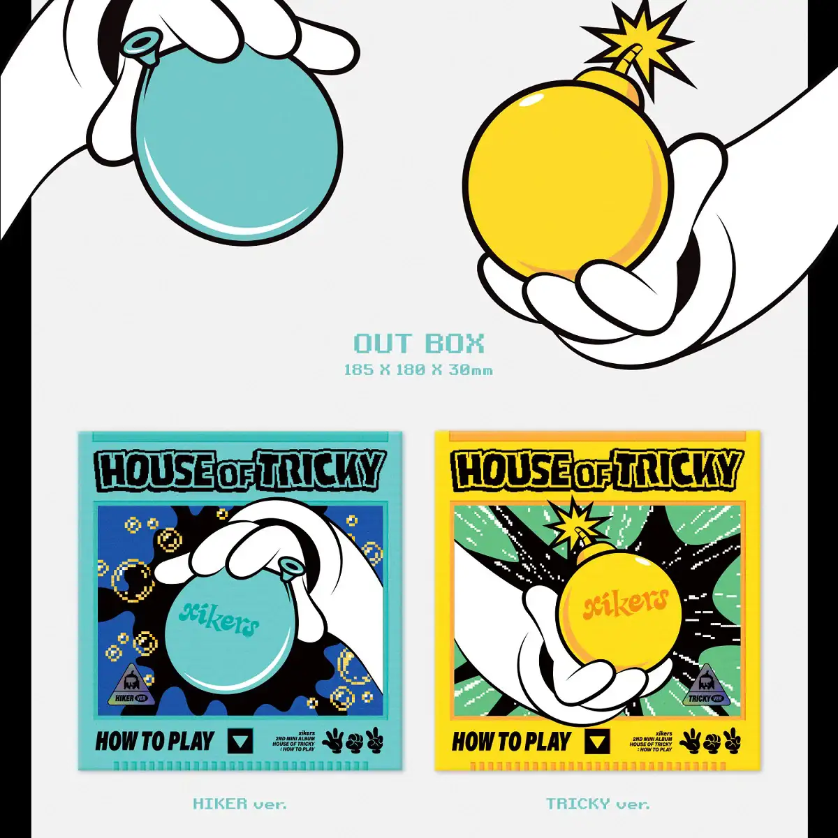 xikers - House of Tricky : How to Play : 2nd Mini Album - Image 2
