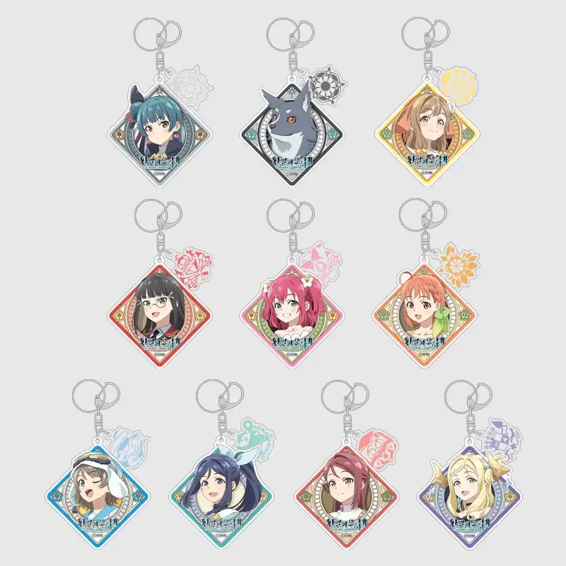 Yohane the Parhelion x ANIPLUS - Trading Embler Acrylic Keyholder (Random)