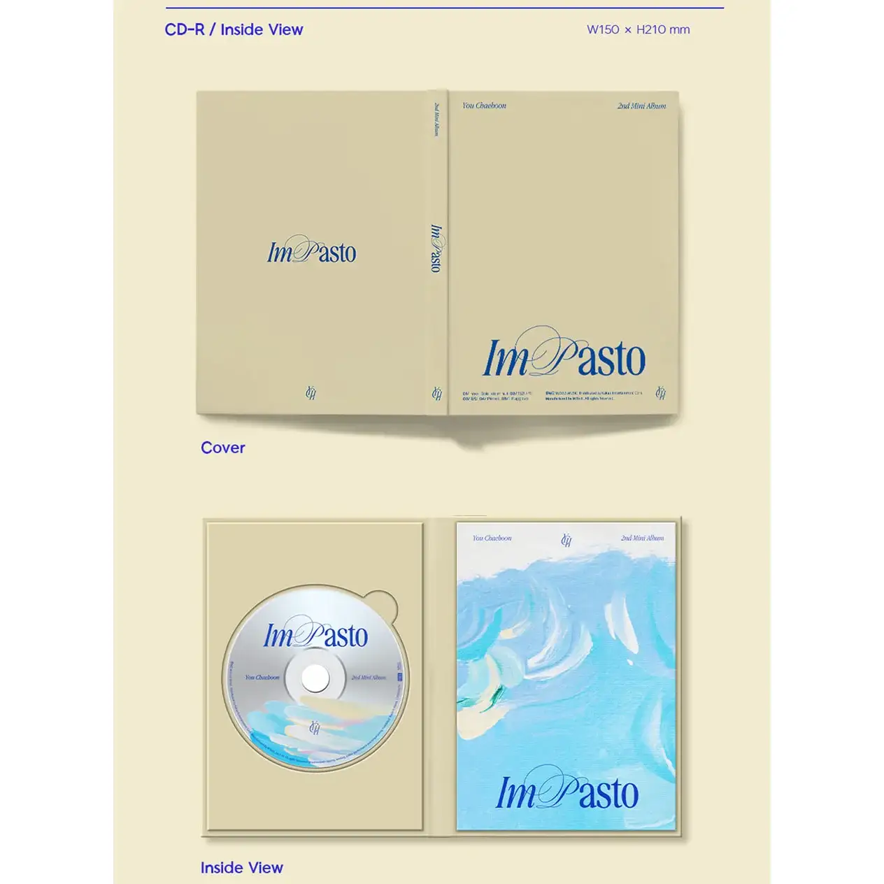 You Chae-hoon - Impasto : Mini Album Vol. 2 - Image 3