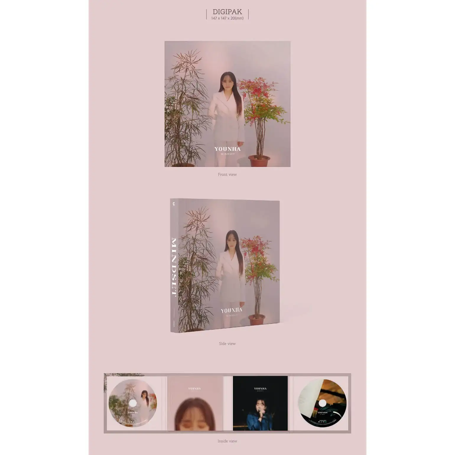 Younha - Mindset : Studio Live Album - Image 2