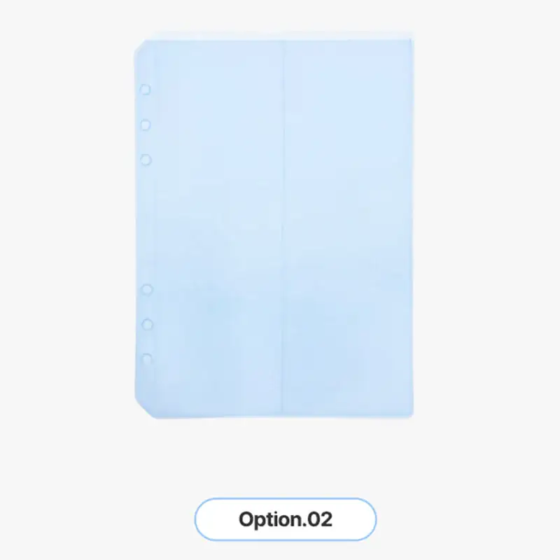 Yudaeng - A5 - 6 Hole Diary Translucent PVC Storage Inlay - Image 9